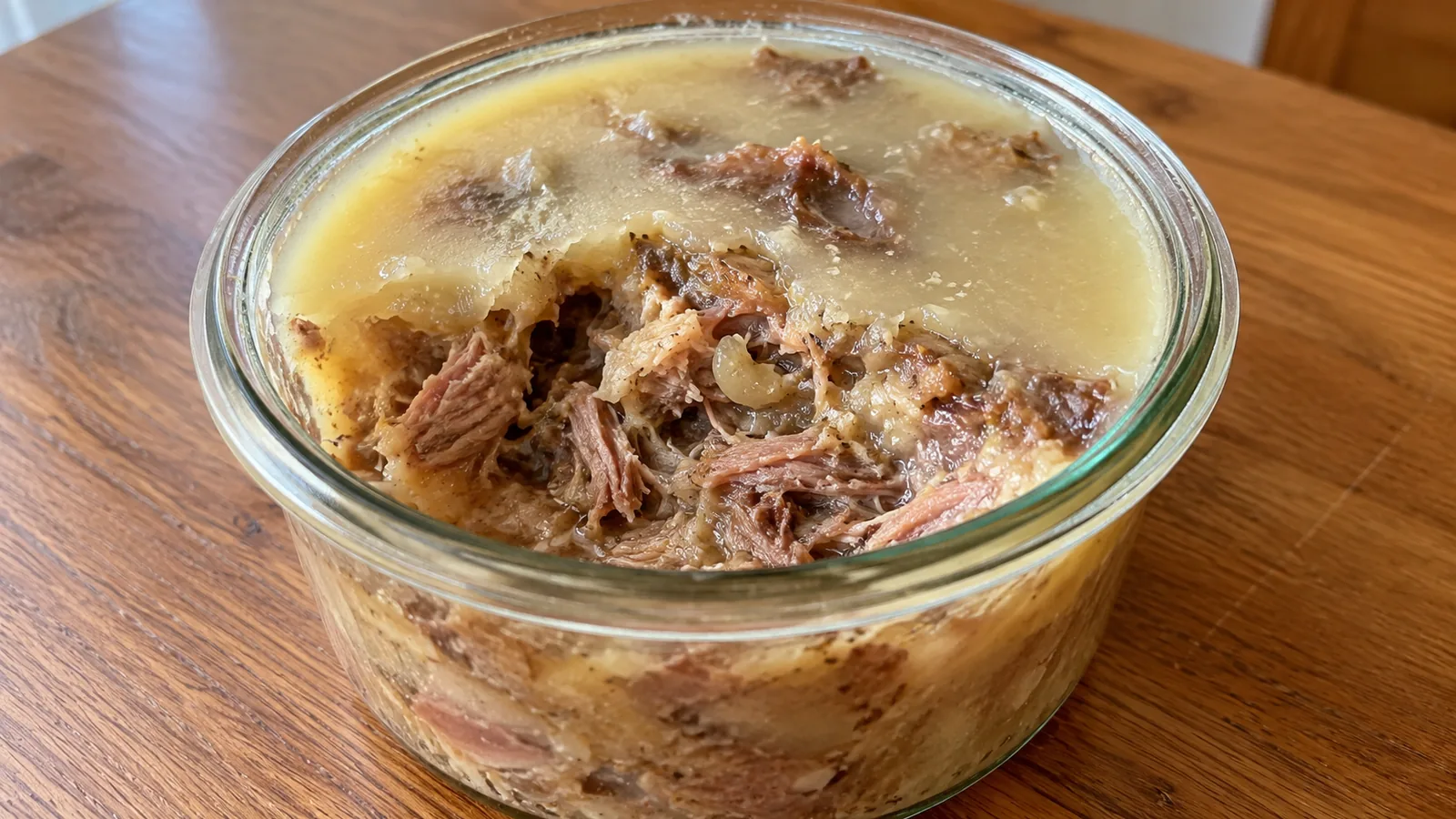 Francúzske trhané kačacie mäso v masti (kačacie rillettes s tymianom a cesnakom)