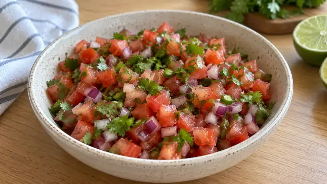 Tradičná mexická salsa Pico de Gallo
