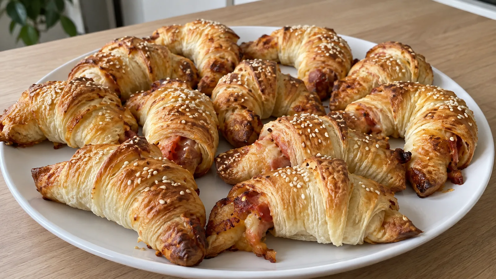 Rýchle pizzové rožteky z lístkového cesta